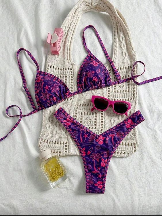 Traje de Baño 2 piezas Estampado